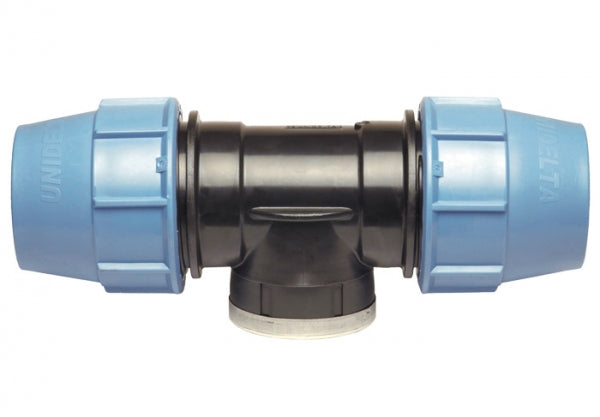 UNI T-KOMAD U.N. 63 mm x 2 '' 90°, PN16, UNIDELTA