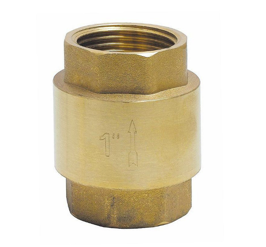 RIV NEPOVRATNI VENTIL SA OPRUGOM,5/4'',MESING,DISK,TIP2281,2 X U.N.