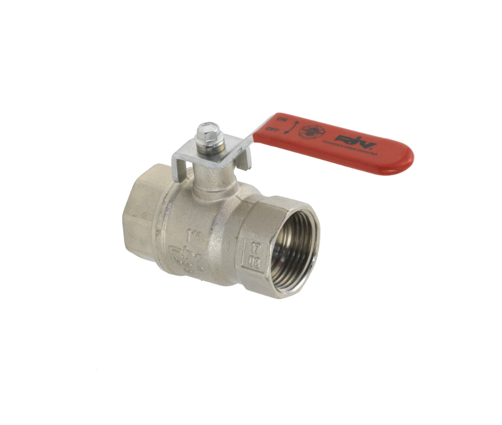 RIV VENTIL KUGLASTI 1/2'' , MESING,HROMIRAN, TIP4171,2 X U.N.