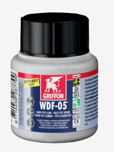 LJEPILO U-PVC WDF-05 BO GRIFON 125 ml