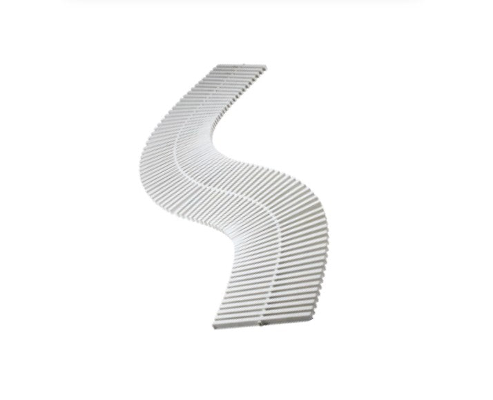 PRELIVNA REŠETKA BIJELA 30 cm, GLONG GL8106