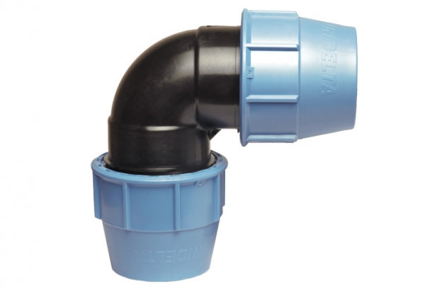 UNI KOLJENO 50 mm 90°, PN16, UNIDELTA