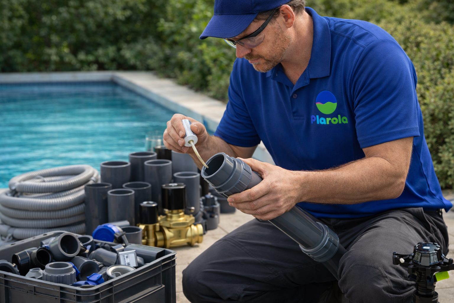 PVC cijevi, fitinzi i fleksibilna crijeva u bazenima, navodnjavanju i vodosistemima