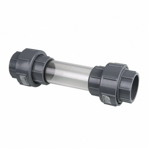 KONTROLNO STAKLO - SET 75 MM, U-PVC, PN10, PIMTAS