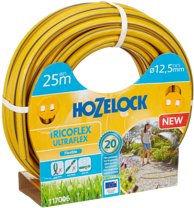 CRIJEVO PVC , HOZELOCK,5-SLOJEVA, ARMIRANO,ŽUTO, FI=12,5 MM,  L=25 M