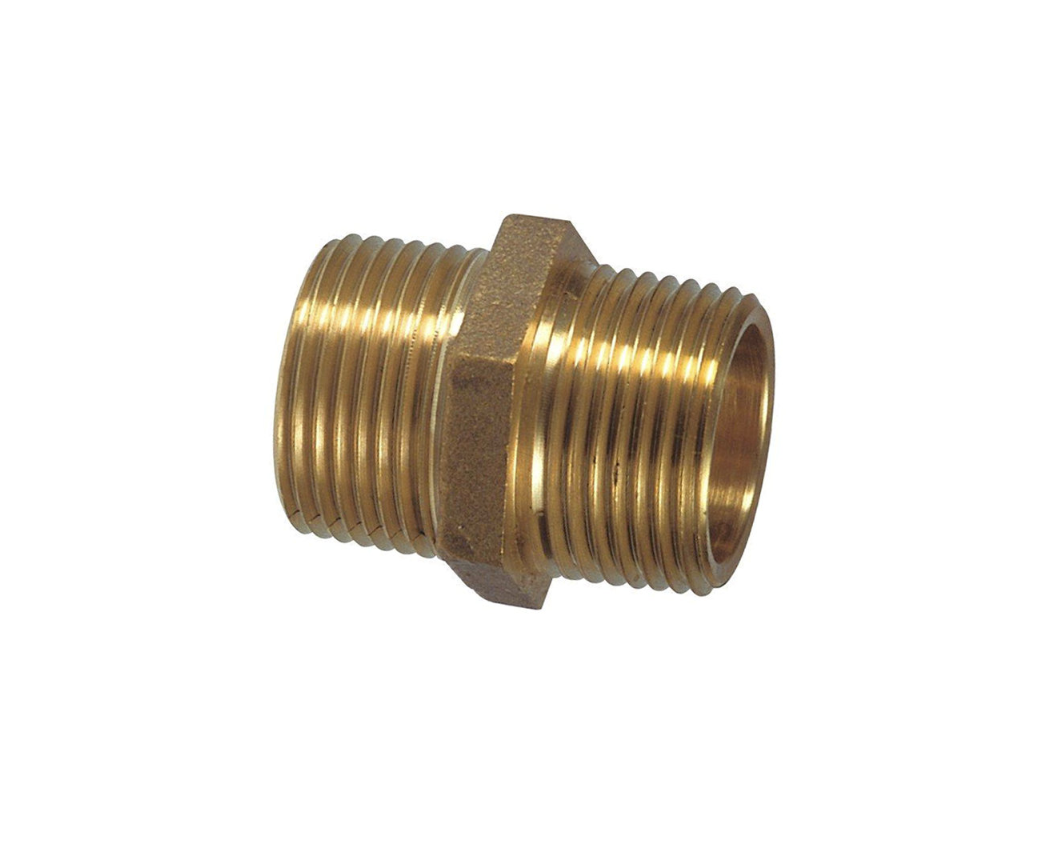 RIV NIPLO 1/2 X 1/2'', MESING, TIP 3430, 2 X V.N.