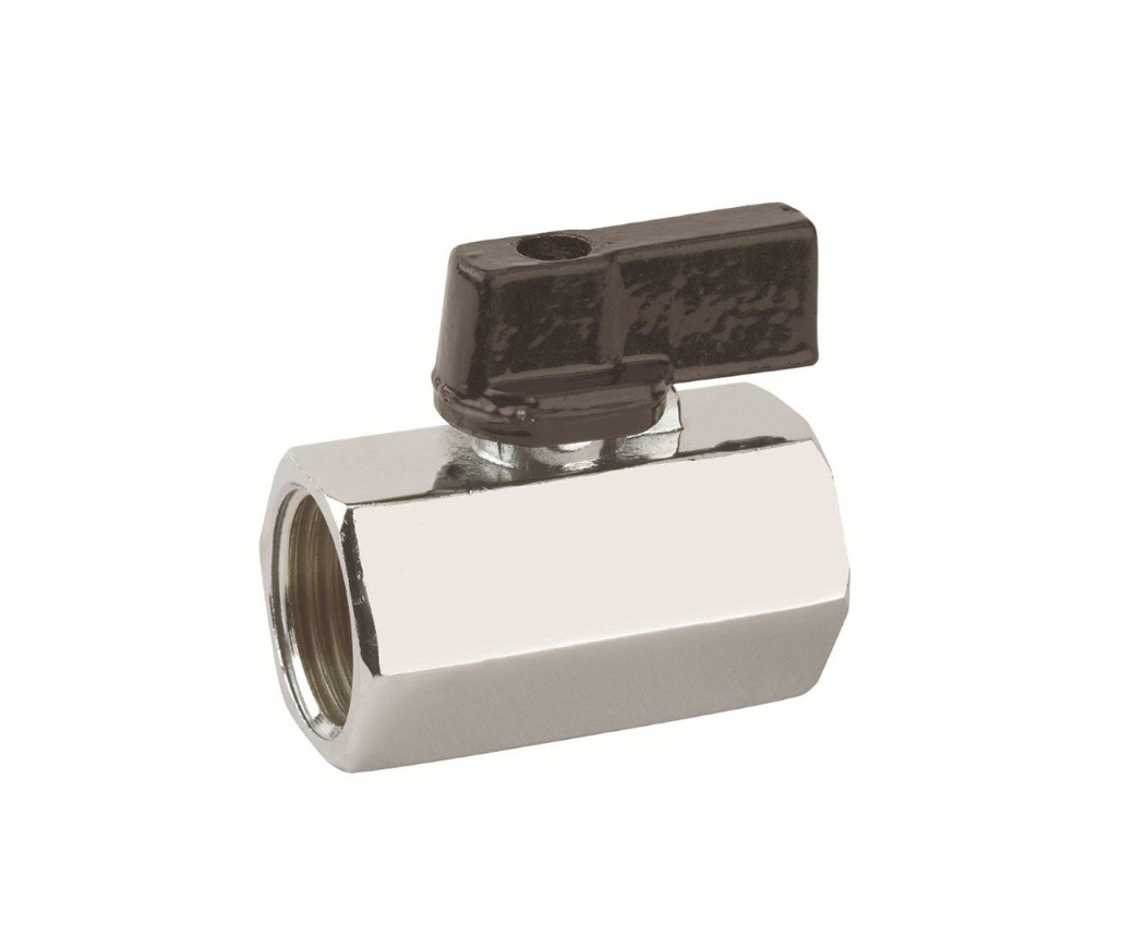 RIV VENTIL KUGLASTI   3/4'' , MESING,HROMIRAN, TIP4010,2 X U.N.