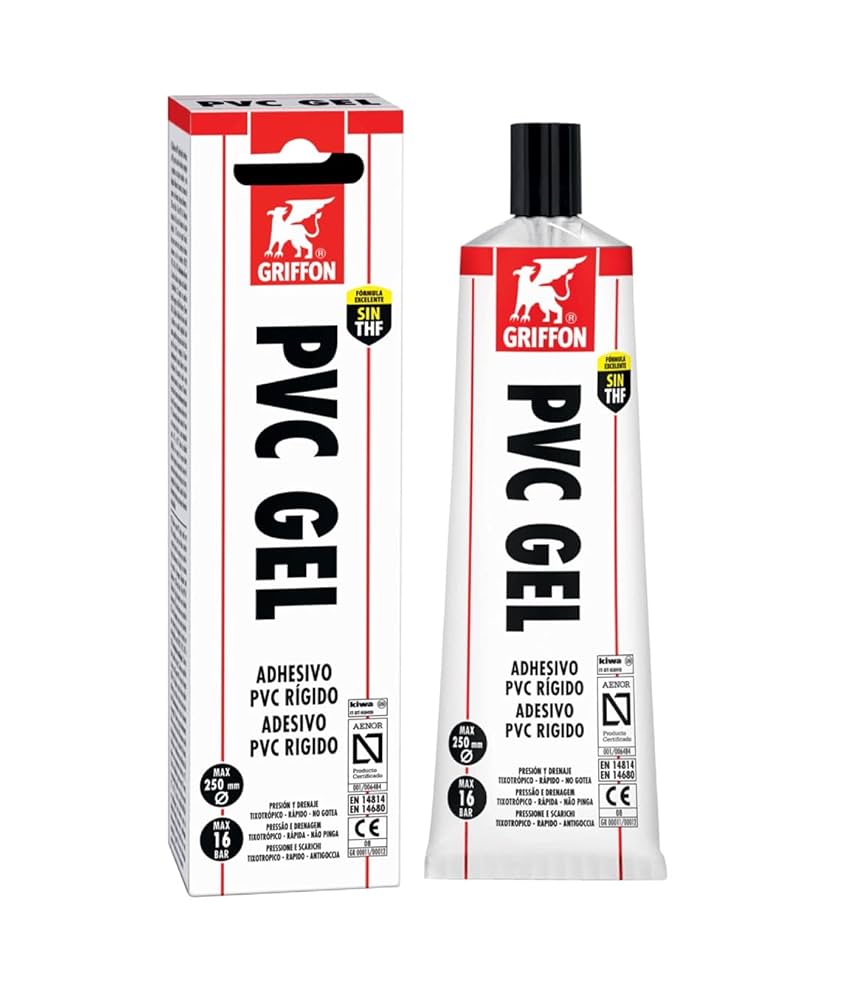 LJEPILO U-PVC GEL- BO GRIFON TUBA 125 ml