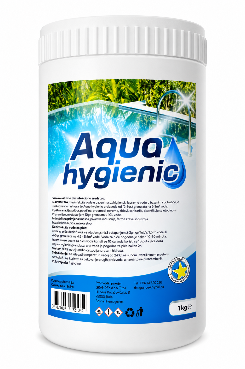AQUA HIGIYENIC -  1 kg