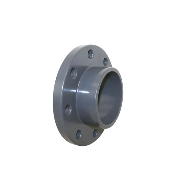 PRIRUBNICA SA UMETKOM 90 mm, U-PVC, PN16, PIMTAS