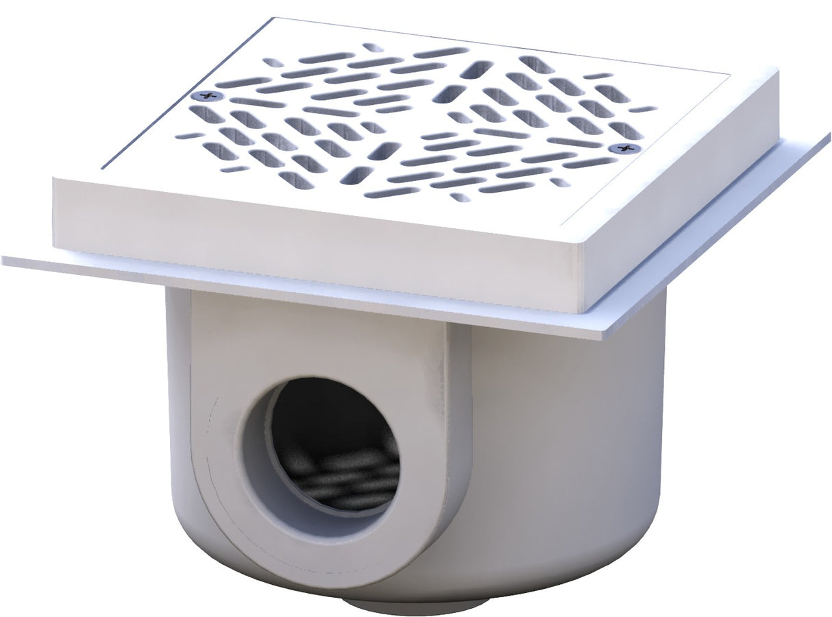 SIFON PODNI KVADRATNI 63 MM - DSK-063   NOZBART