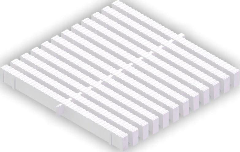 REŠETKA KVADRATNA DUBOKA 25 x 25 KDI-001 -NOZBART